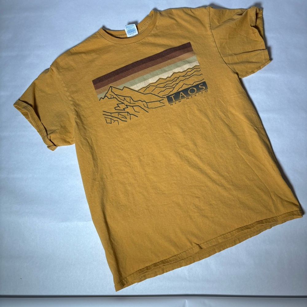 New Mexico Mustard Graphic T-Shirt